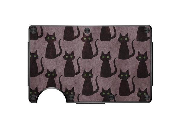 Black Cats Ridge Wallet Grips