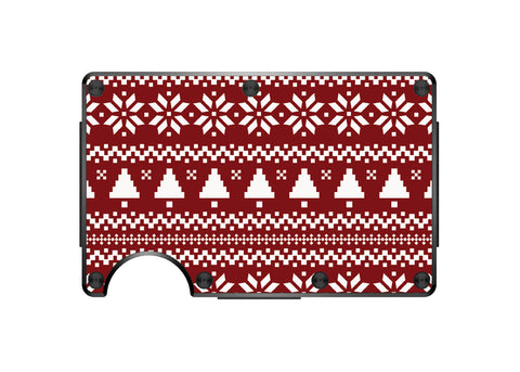 Christmas Sweater Ridge Wallet Grips