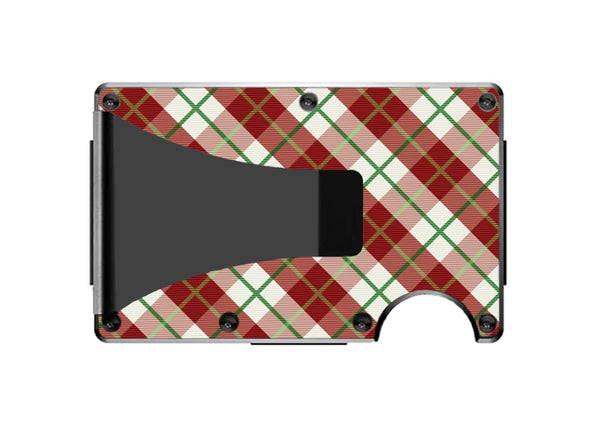 Holiday Plaid Ridge Wallet Grips