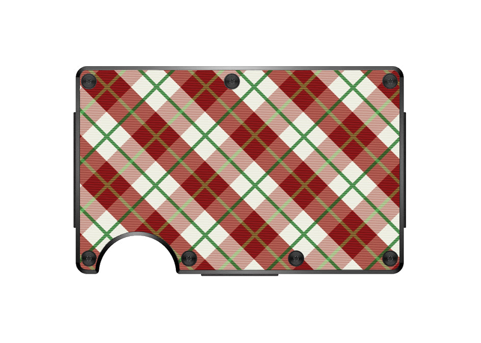 Holiday Plaid Ridge Wallet Grips