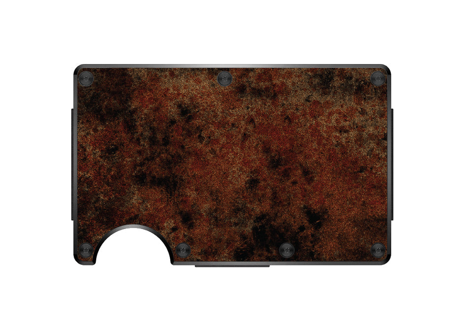 Rusted Metal Ridge Wallet Grips-Jim Grips